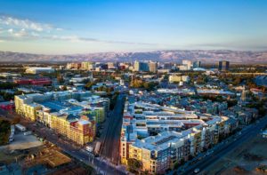 san jose aerial view